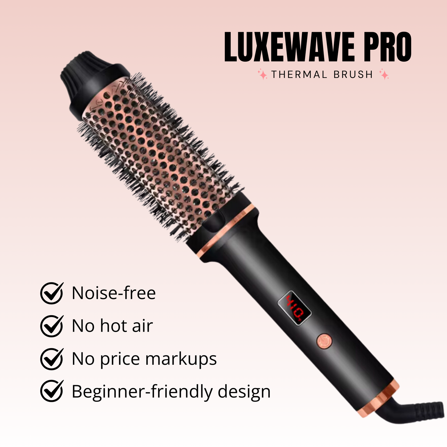 LuxeWave Pro™ Thermobürste