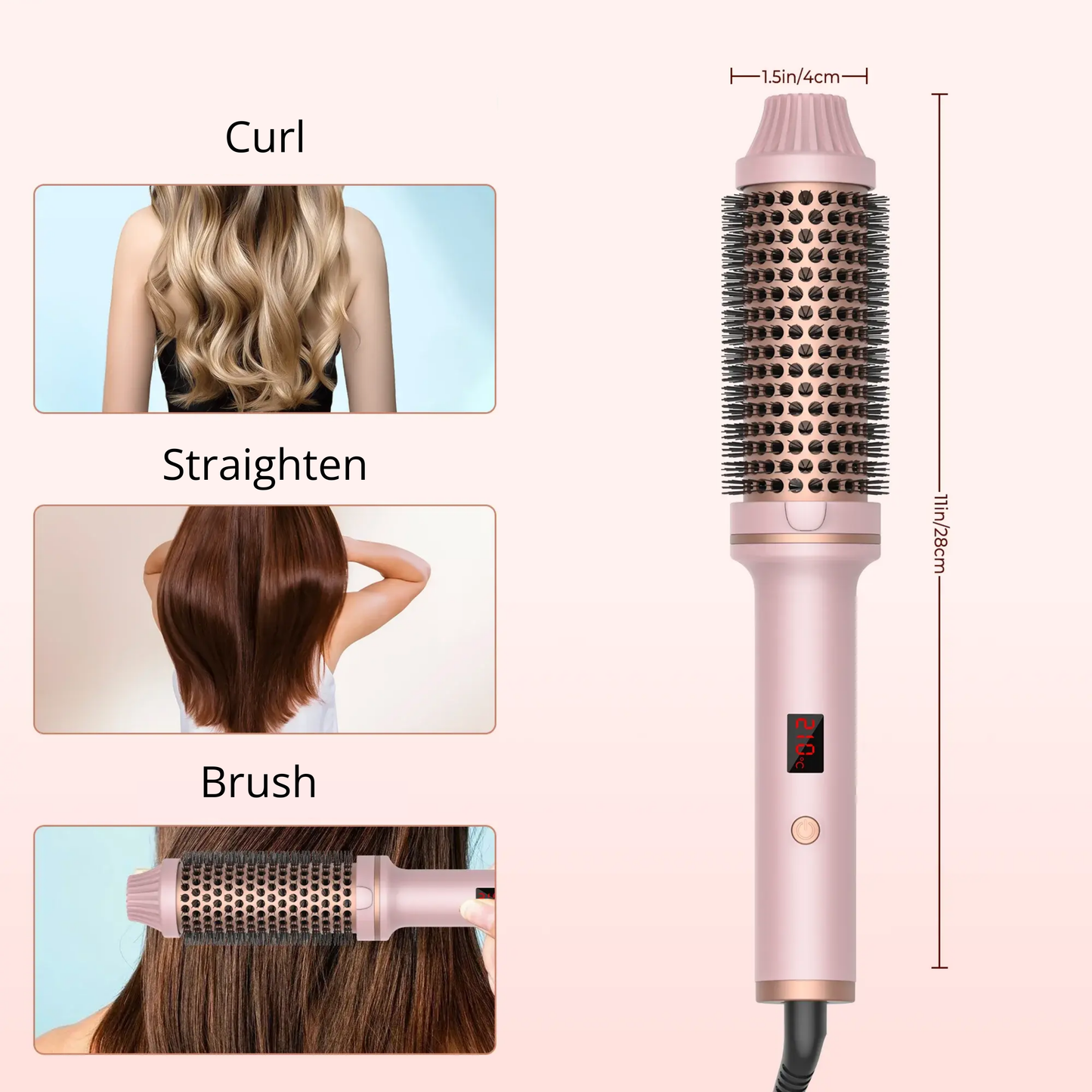 LuxeWave Pro™ Thermobürste
